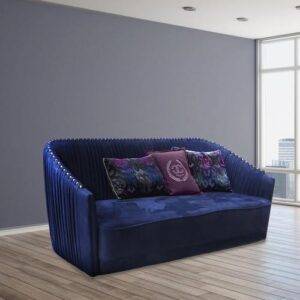 Royal Navy Blue Sofa - Image 2